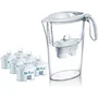 Laica Pack Jarra Filtrante Stream 2.3L Blanca + 6 Filtros Bi-Flux